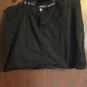 Plus size skort